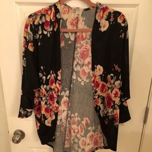 Floral cardigan